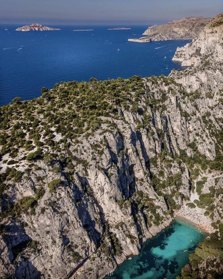 Mon Petit Paradis, Cassis Centre Apt 90 M2, 200 M Mer, Terr Plein Sud, Clim Park Prive 外观 照片