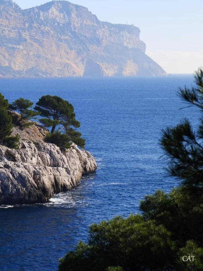 Mon Petit Paradis, Cassis Centre Apt 90 M2, 200 M Mer, Terr Plein Sud, Clim Park Prive 外观 照片