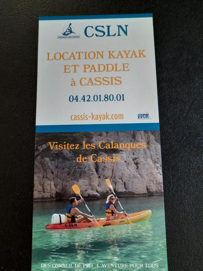 Mon Petit Paradis, Cassis Centre Apt 90 M2, 200 M Mer, Terr Plein Sud, Clim Park Prive 外观 照片